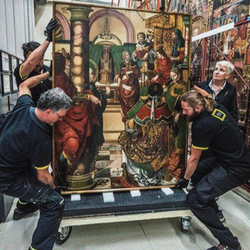 Obras de arte em movimento. A logística especializada que conecta eventos, galerias e colecionadores