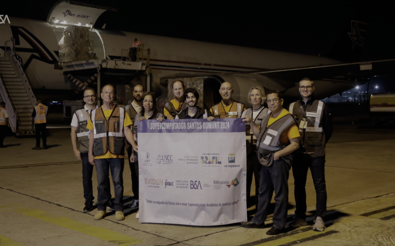 Por dentro de uma carga projeto: supercomputador Santos Dumont