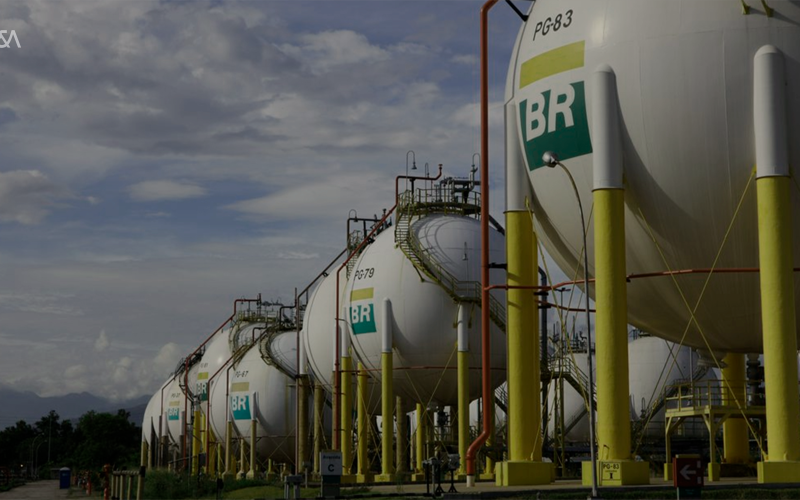 Distribuição regional da produção de gás natural no Brasil